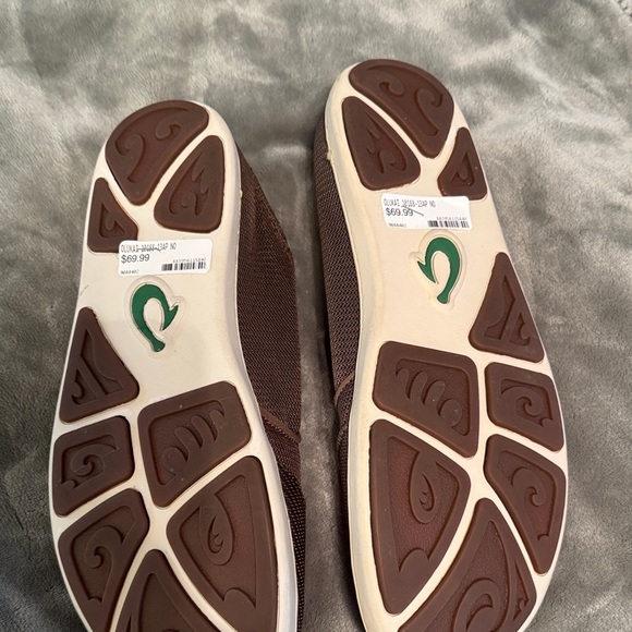 OluKai Dark Brown Casual Slip-Ons - Picture 3 of 4